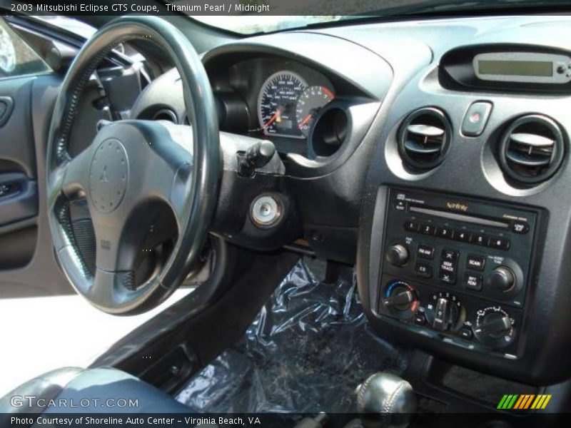 Titanium Pearl / Midnight 2003 Mitsubishi Eclipse GTS Coupe
