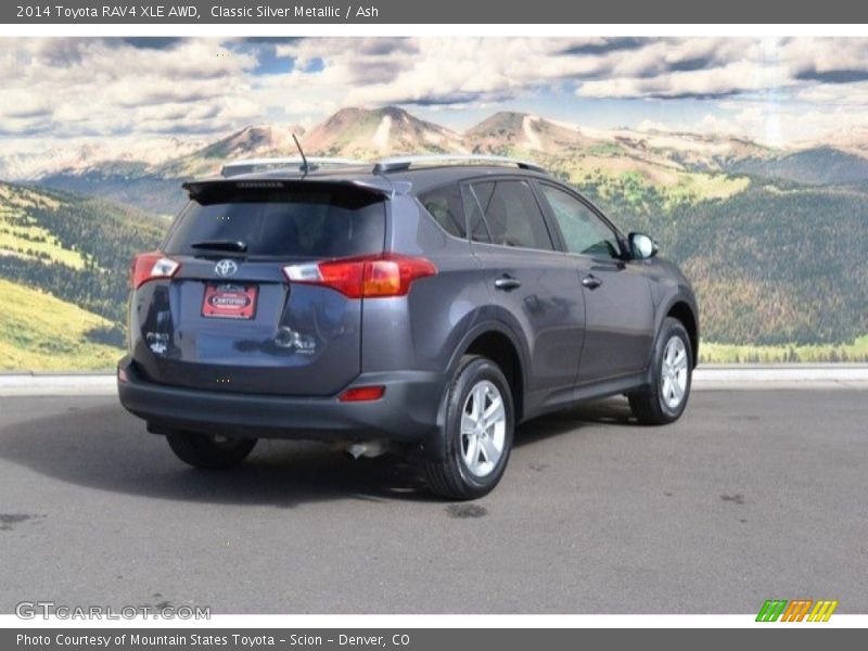 Classic Silver Metallic / Ash 2014 Toyota RAV4 XLE AWD