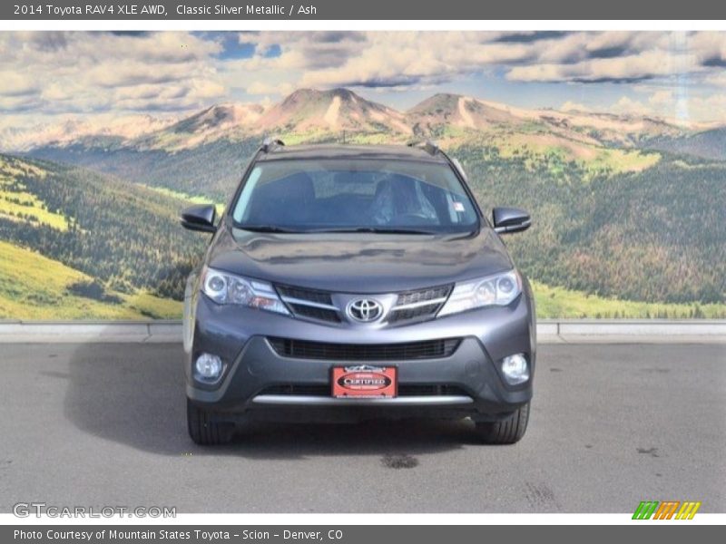 Classic Silver Metallic / Ash 2014 Toyota RAV4 XLE AWD