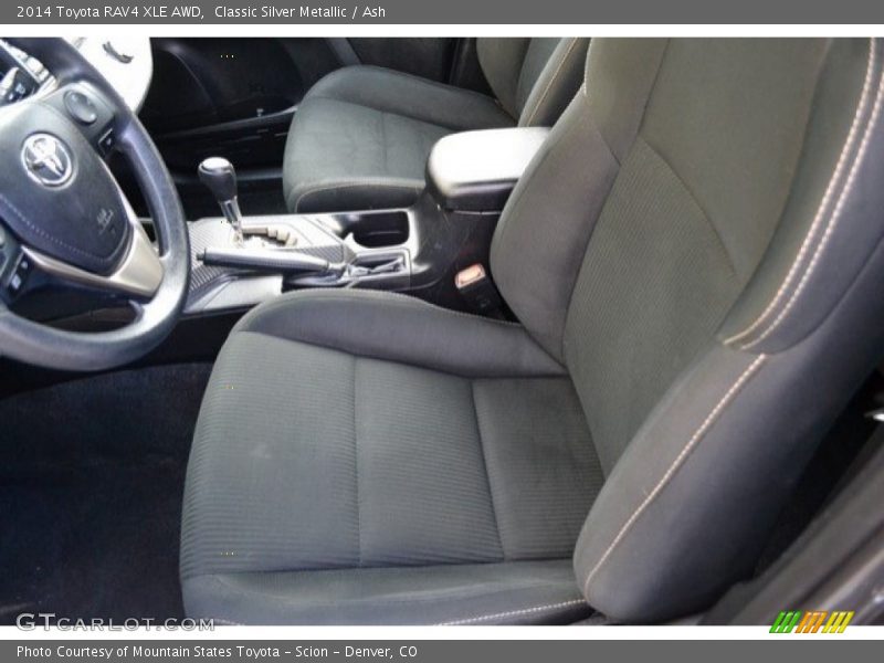 Classic Silver Metallic / Ash 2014 Toyota RAV4 XLE AWD