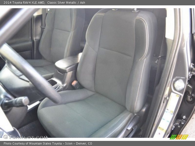 Classic Silver Metallic / Ash 2014 Toyota RAV4 XLE AWD