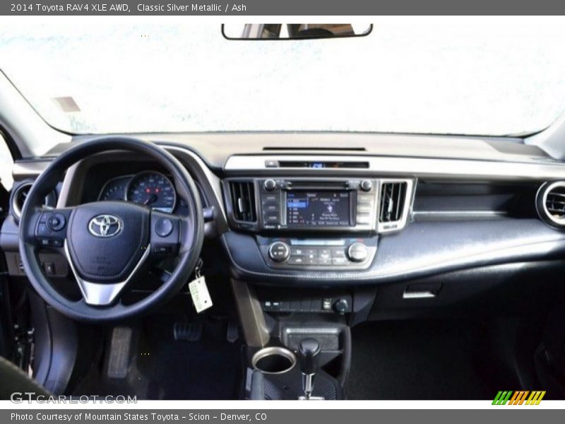 Classic Silver Metallic / Ash 2014 Toyota RAV4 XLE AWD