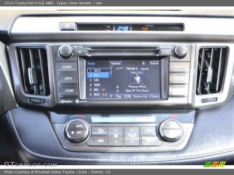Classic Silver Metallic / Ash 2014 Toyota RAV4 XLE AWD