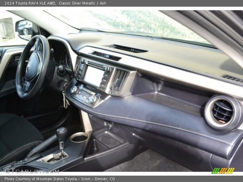 Classic Silver Metallic / Ash 2014 Toyota RAV4 XLE AWD