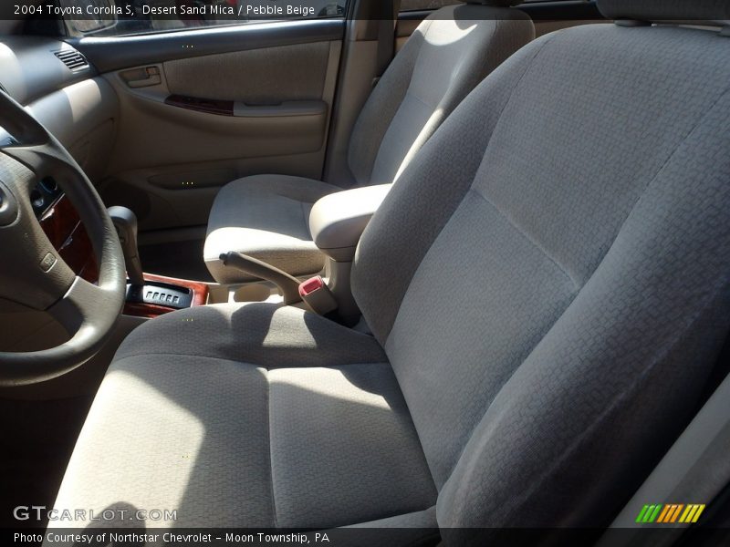 Desert Sand Mica / Pebble Beige 2004 Toyota Corolla S