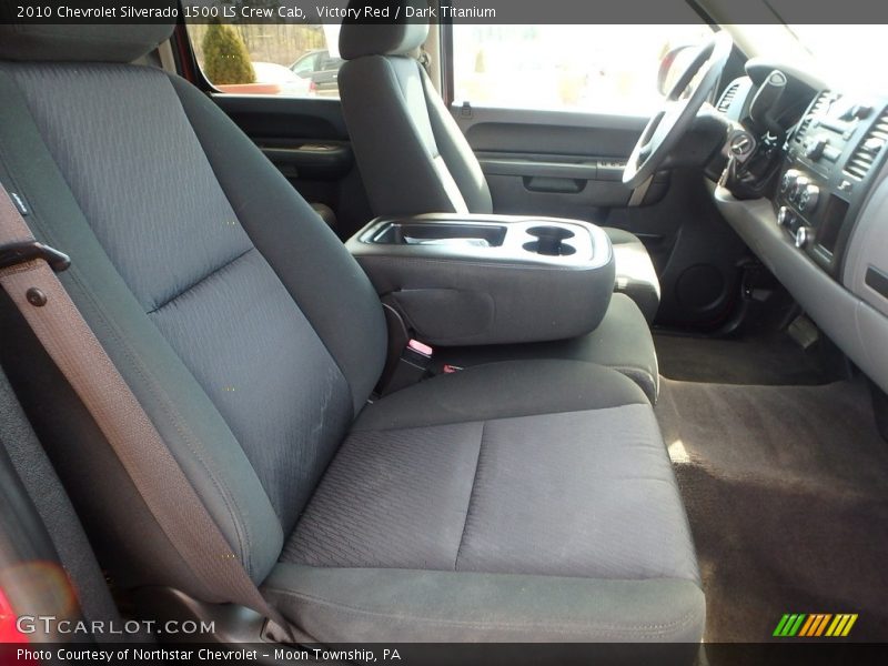 Victory Red / Dark Titanium 2010 Chevrolet Silverado 1500 LS Crew Cab