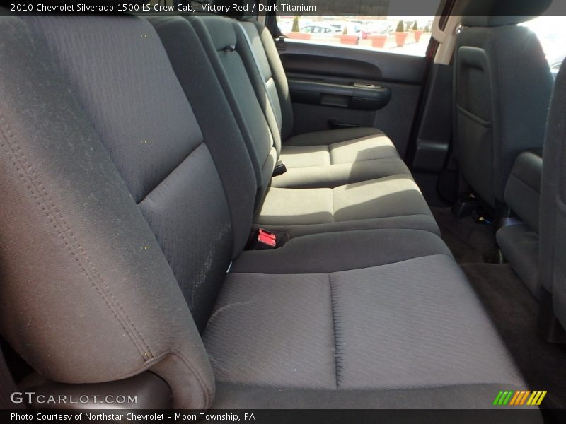 Victory Red / Dark Titanium 2010 Chevrolet Silverado 1500 LS Crew Cab