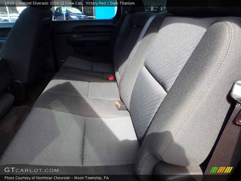 Victory Red / Dark Titanium 2010 Chevrolet Silverado 1500 LS Crew Cab