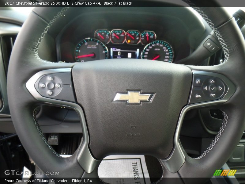  2017 Silverado 2500HD LTZ Crew Cab 4x4 Steering Wheel