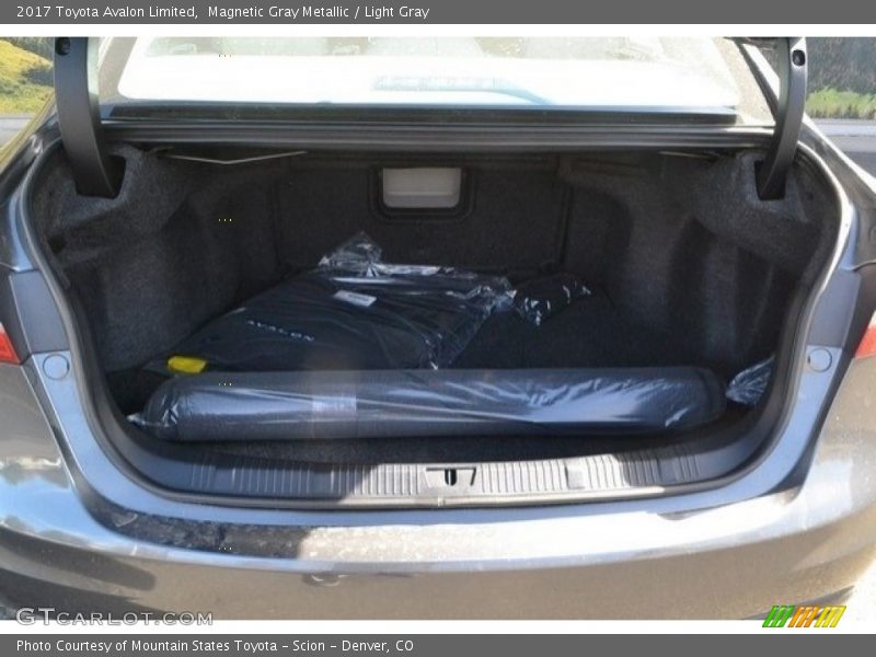 Magnetic Gray Metallic / Light Gray 2017 Toyota Avalon Limited
