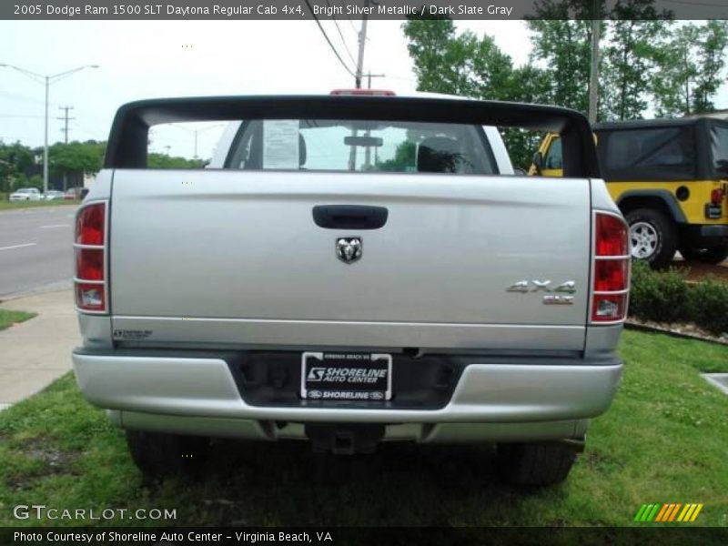 Bright Silver Metallic / Dark Slate Gray 2005 Dodge Ram 1500 SLT Daytona Regular Cab 4x4