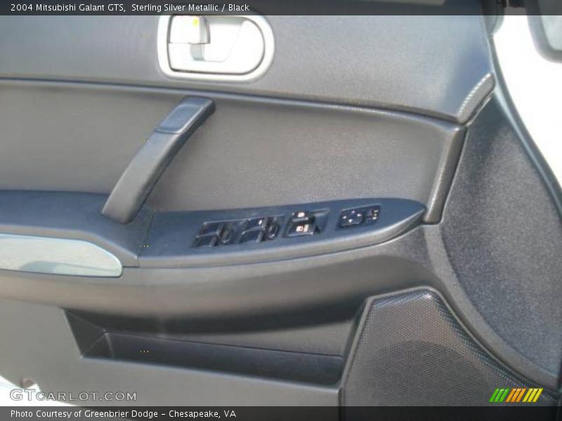 Sterling Silver Metallic / Black 2004 Mitsubishi Galant GTS
