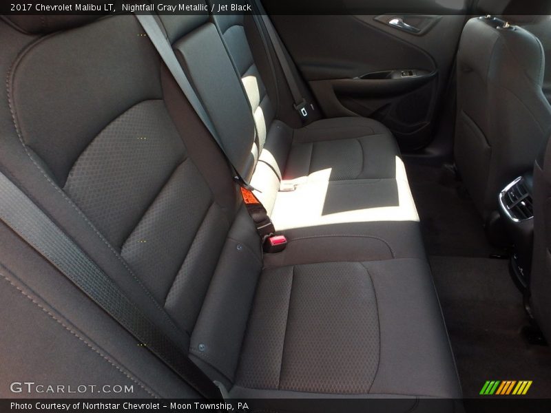 Nightfall Gray Metallic / Jet Black 2017 Chevrolet Malibu LT