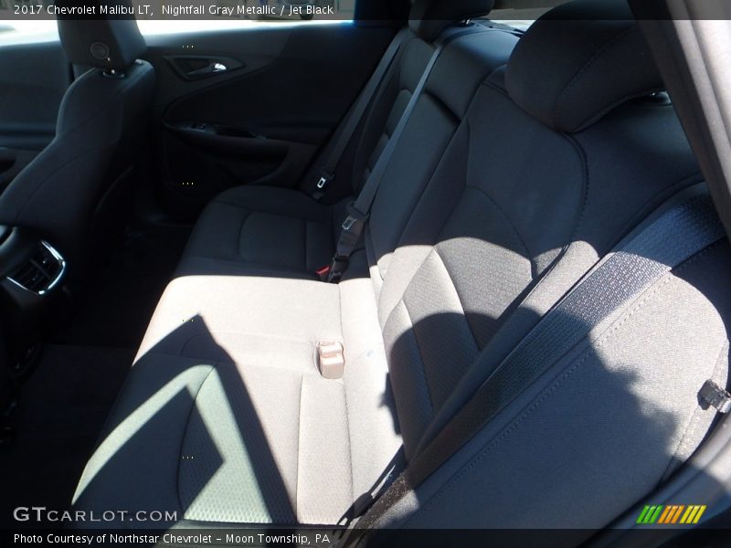 Nightfall Gray Metallic / Jet Black 2017 Chevrolet Malibu LT