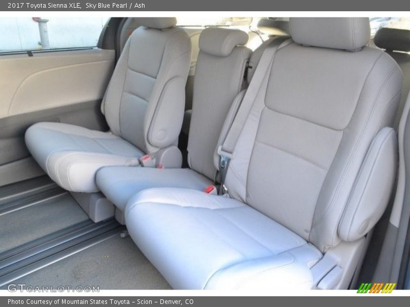 Sky Blue Pearl / Ash 2017 Toyota Sienna XLE