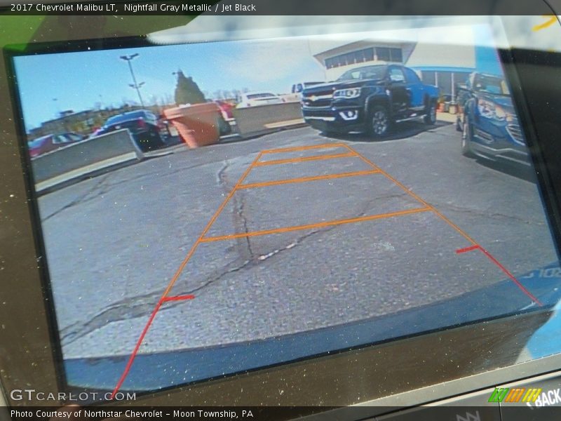 Nightfall Gray Metallic / Jet Black 2017 Chevrolet Malibu LT