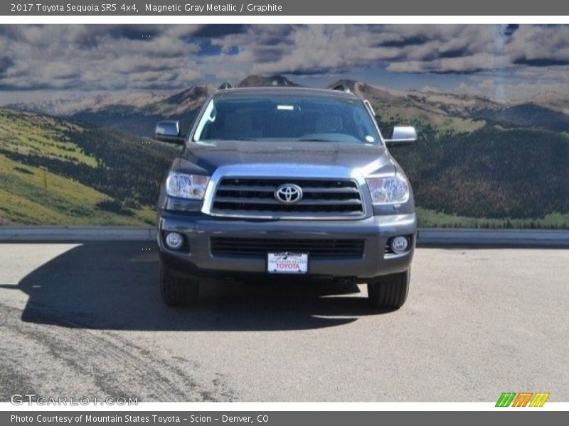 Magnetic Gray Metallic / Graphite 2017 Toyota Sequoia SR5 4x4