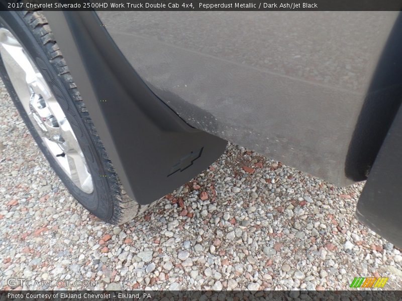 Pepperdust Metallic / Dark Ash/Jet Black 2017 Chevrolet Silverado 2500HD Work Truck Double Cab 4x4