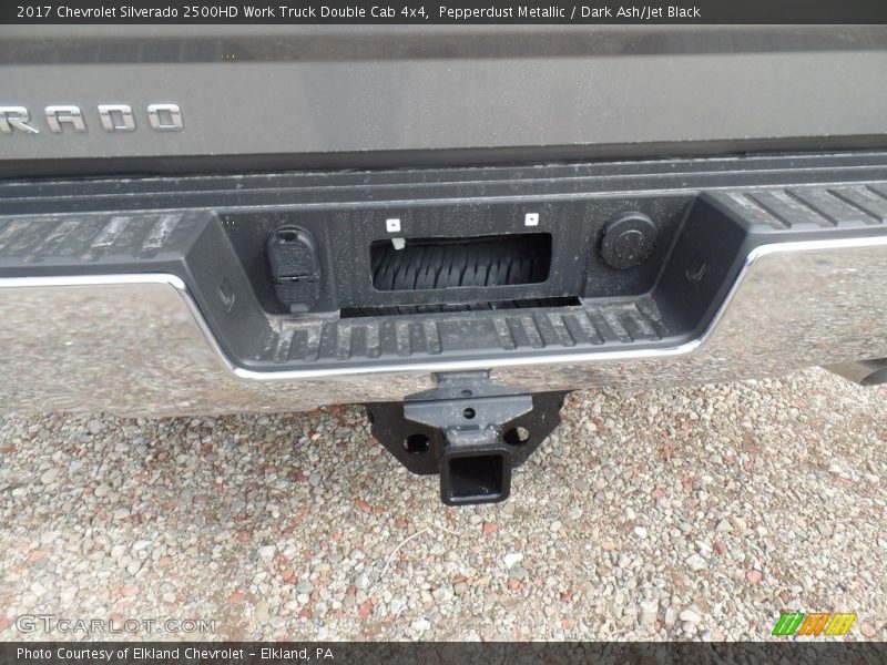 Pepperdust Metallic / Dark Ash/Jet Black 2017 Chevrolet Silverado 2500HD Work Truck Double Cab 4x4