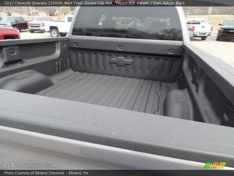 Pepperdust Metallic / Dark Ash/Jet Black 2017 Chevrolet Silverado 2500HD Work Truck Double Cab 4x4