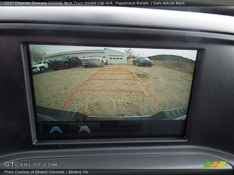 Pepperdust Metallic / Dark Ash/Jet Black 2017 Chevrolet Silverado 2500HD Work Truck Double Cab 4x4