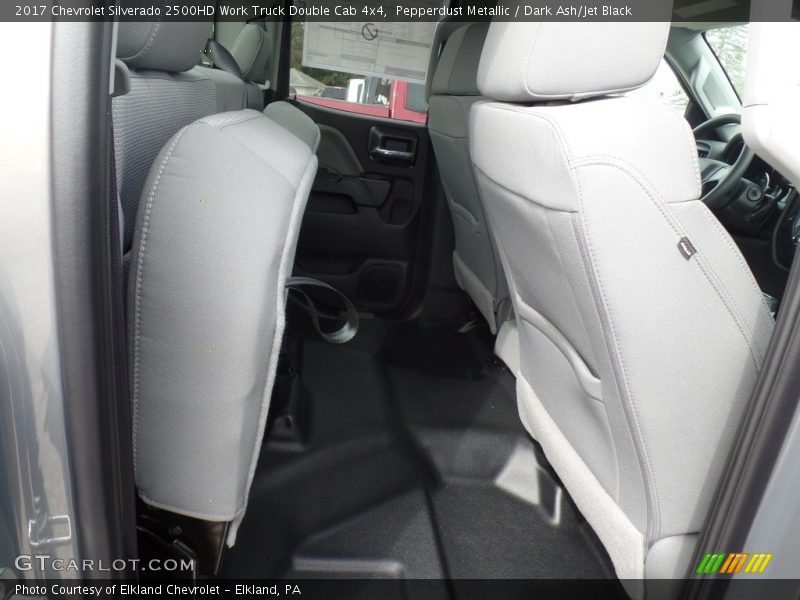 Pepperdust Metallic / Dark Ash/Jet Black 2017 Chevrolet Silverado 2500HD Work Truck Double Cab 4x4