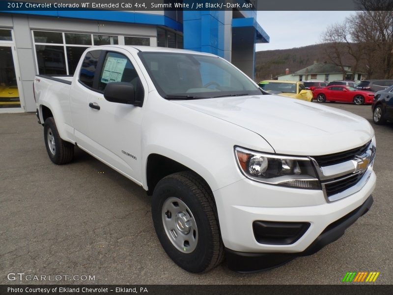 Front 3/4 View of 2017 Colorado WT Extended Cab 4x4