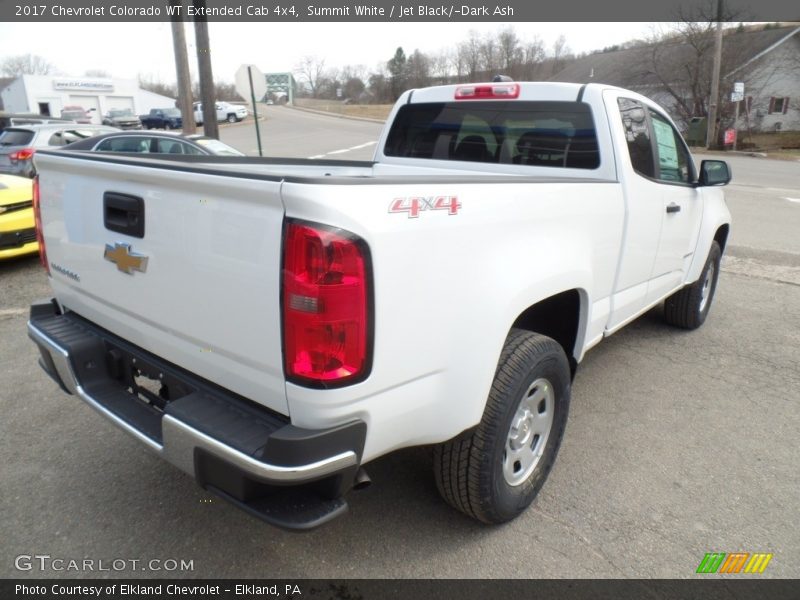 Summit White / Jet Black/­Dark Ash 2017 Chevrolet Colorado WT Extended Cab 4x4