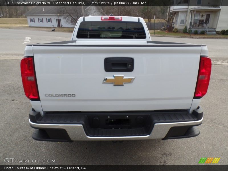 Summit White / Jet Black/­Dark Ash 2017 Chevrolet Colorado WT Extended Cab 4x4