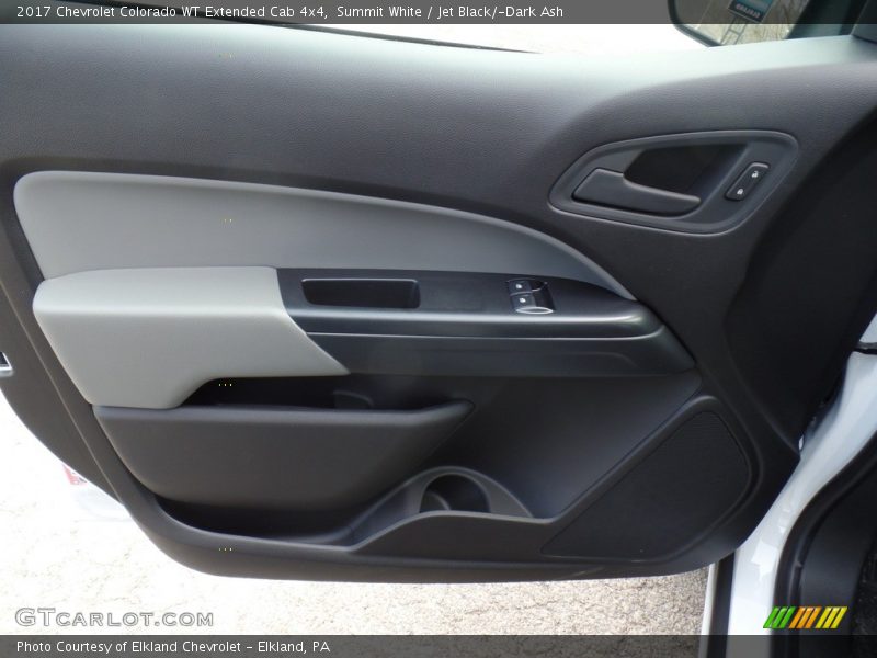 Summit White / Jet Black/­Dark Ash 2017 Chevrolet Colorado WT Extended Cab 4x4