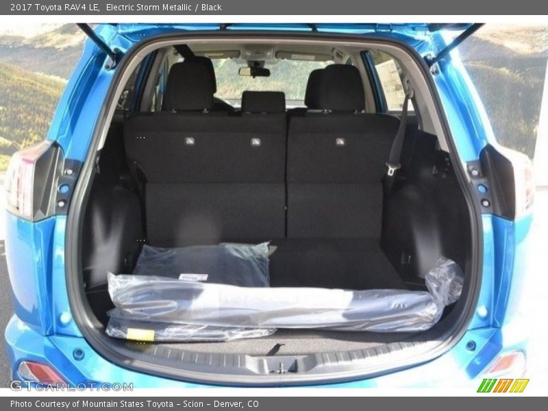 Electric Storm Metallic / Black 2017 Toyota RAV4 LE