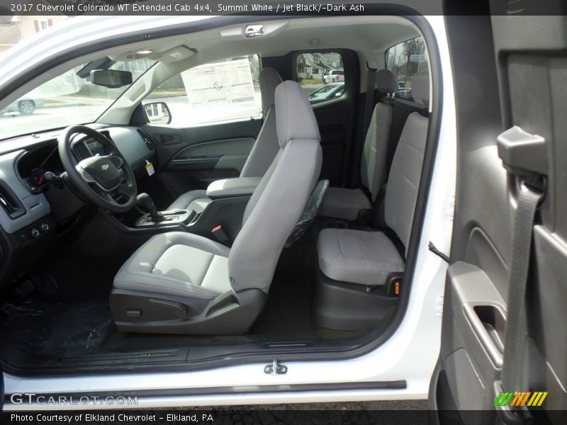 Summit White / Jet Black/­Dark Ash 2017 Chevrolet Colorado WT Extended Cab 4x4