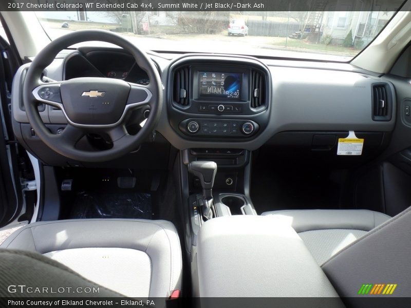 Summit White / Jet Black/­Dark Ash 2017 Chevrolet Colorado WT Extended Cab 4x4