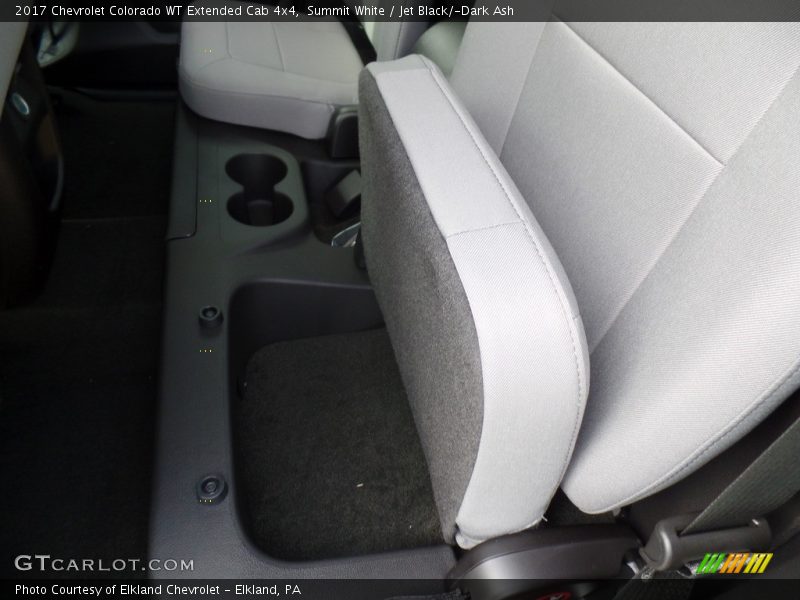 Summit White / Jet Black/­Dark Ash 2017 Chevrolet Colorado WT Extended Cab 4x4