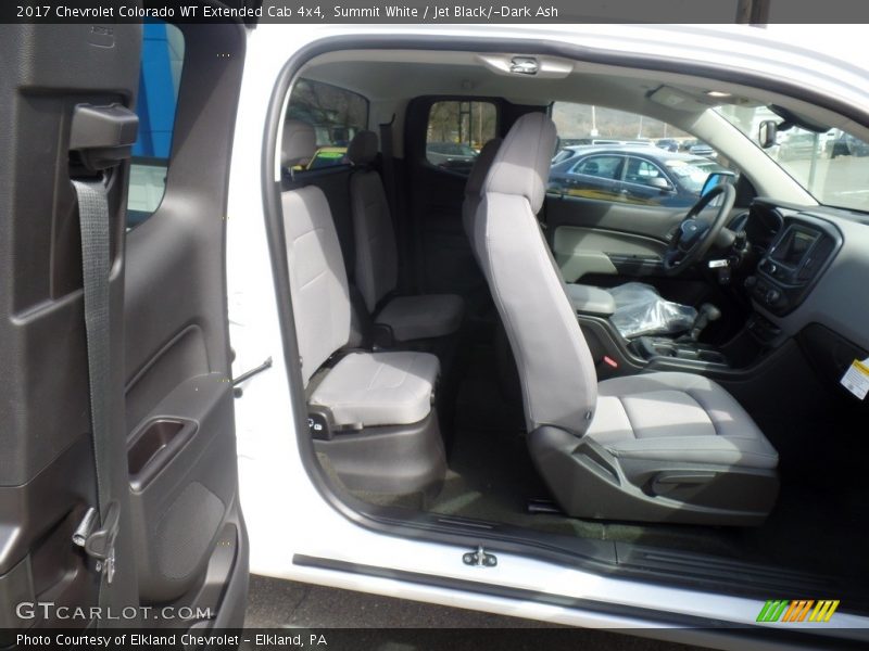 Summit White / Jet Black/­Dark Ash 2017 Chevrolet Colorado WT Extended Cab 4x4