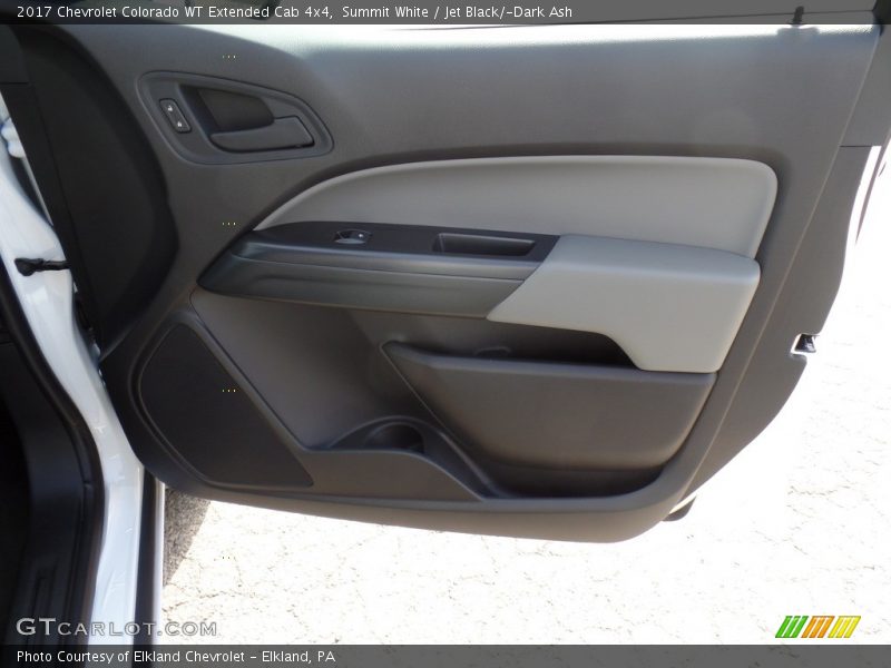 Summit White / Jet Black/­Dark Ash 2017 Chevrolet Colorado WT Extended Cab 4x4