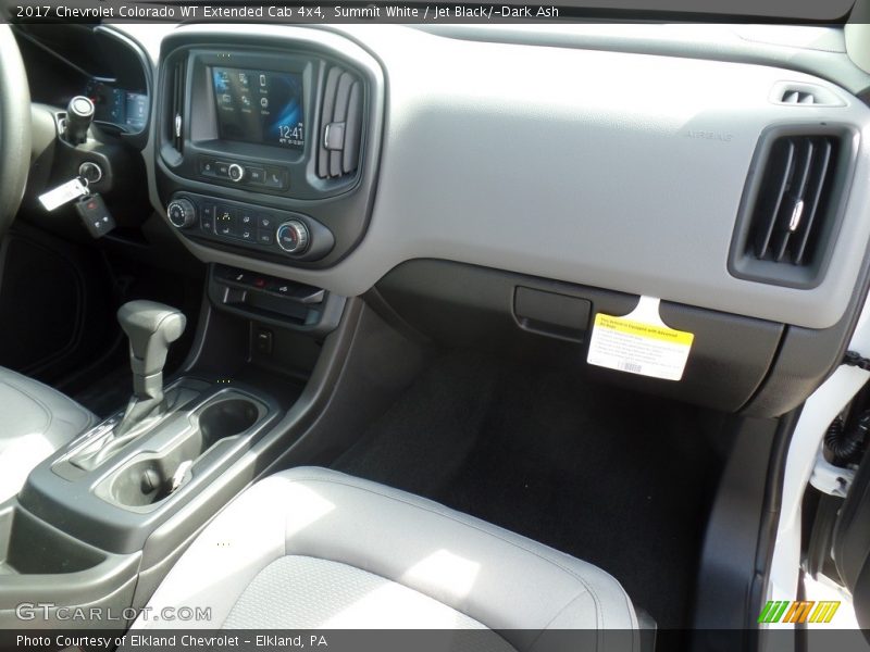 Summit White / Jet Black/­Dark Ash 2017 Chevrolet Colorado WT Extended Cab 4x4