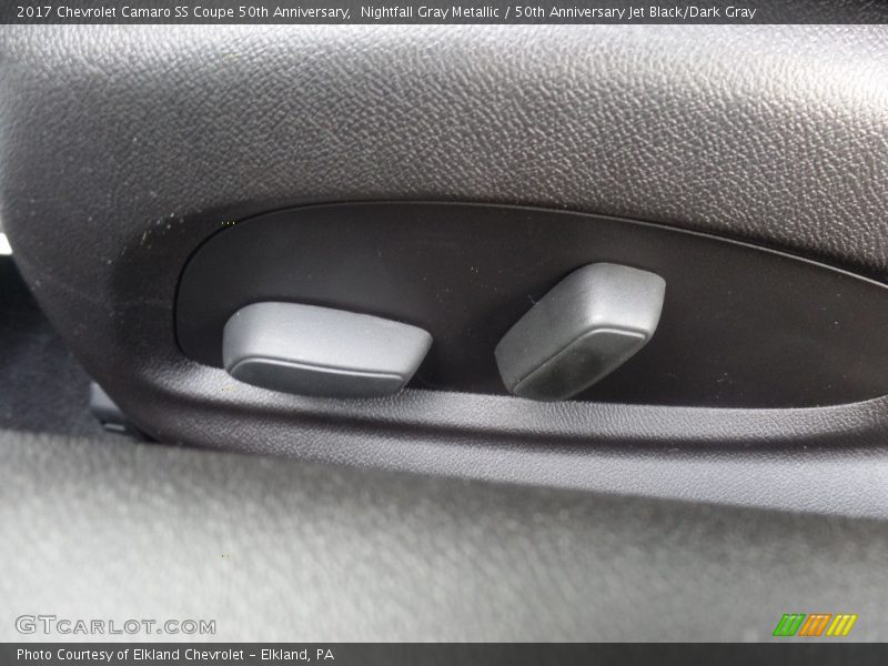 Nightfall Gray Metallic / 50th Anniversary Jet Black/Dark Gray 2017 Chevrolet Camaro SS Coupe 50th Anniversary