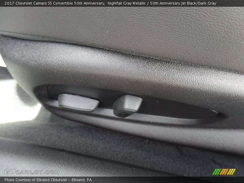 Nightfall Gray Metallic / 50th Anniversary Jet Black/Dark Gray 2017 Chevrolet Camaro SS Convertible 50th Anniversary