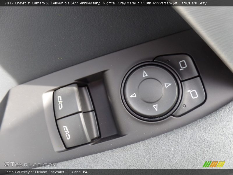 Nightfall Gray Metallic / 50th Anniversary Jet Black/Dark Gray 2017 Chevrolet Camaro SS Convertible 50th Anniversary