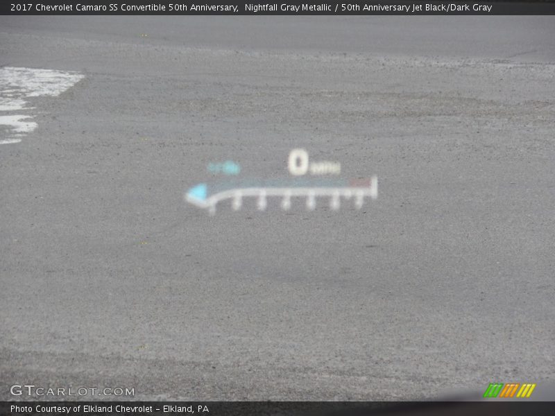 Nightfall Gray Metallic / 50th Anniversary Jet Black/Dark Gray 2017 Chevrolet Camaro SS Convertible 50th Anniversary