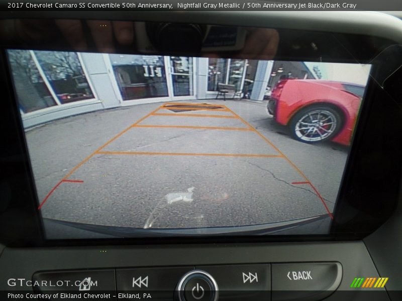 Nightfall Gray Metallic / 50th Anniversary Jet Black/Dark Gray 2017 Chevrolet Camaro SS Convertible 50th Anniversary