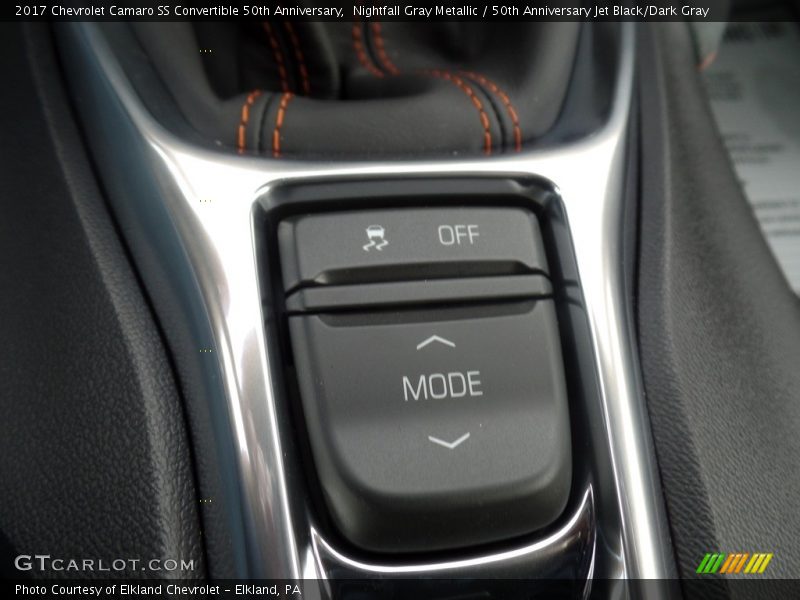 Controls of 2017 Camaro SS Convertible 50th Anniversary