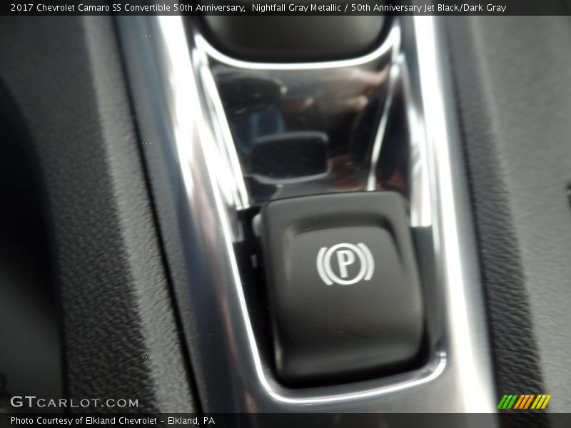 Nightfall Gray Metallic / 50th Anniversary Jet Black/Dark Gray 2017 Chevrolet Camaro SS Convertible 50th Anniversary