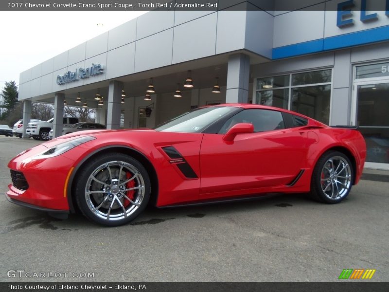 Torch Red / Adrenaline Red 2017 Chevrolet Corvette Grand Sport Coupe