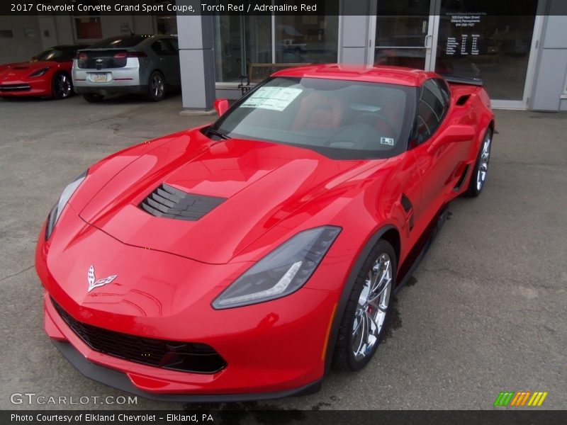 Torch Red / Adrenaline Red 2017 Chevrolet Corvette Grand Sport Coupe