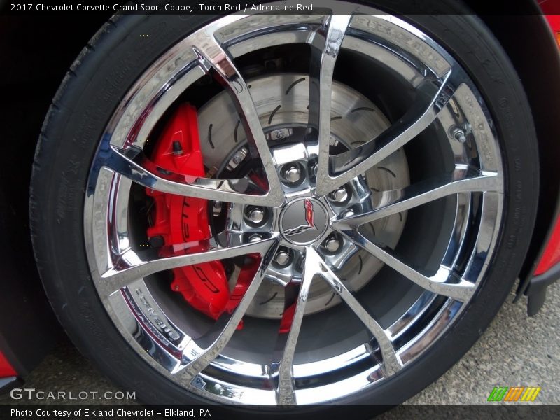 Torch Red / Adrenaline Red 2017 Chevrolet Corvette Grand Sport Coupe