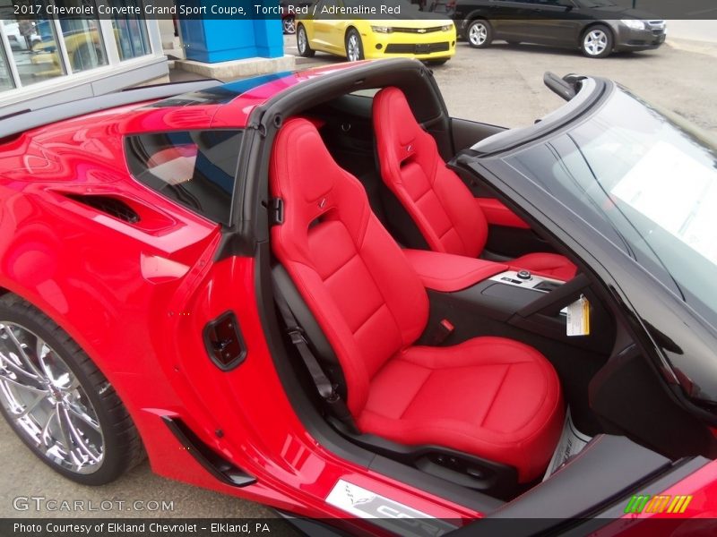 Torch Red / Adrenaline Red 2017 Chevrolet Corvette Grand Sport Coupe