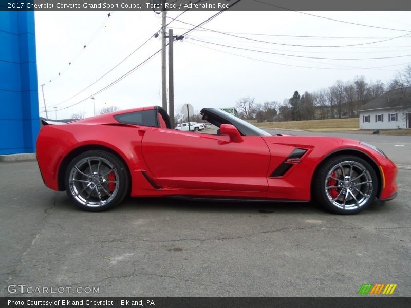 Torch Red / Adrenaline Red 2017 Chevrolet Corvette Grand Sport Coupe