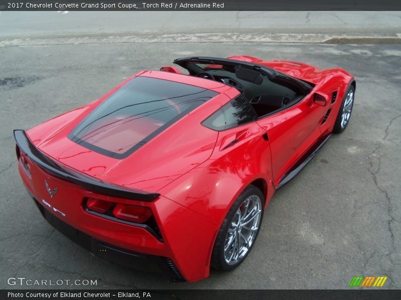 Torch Red / Adrenaline Red 2017 Chevrolet Corvette Grand Sport Coupe